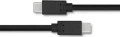 Qoltec USB-C - USB-C 3 m Czarny