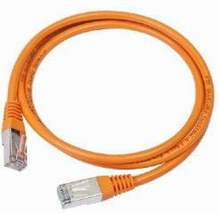 Gembird Patch cord kat.5e RJ45 osłonka zalewana 2M pomarańczowy