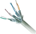 Gembird RJ-45/RJ-45 kat.6a S/FTP Czarny 0.5m