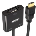 Unitek HDMI Micro - HDMI HDMI - D-Sub (VGA) + Jack 3.5mm HDMI Mini - HDMI czarny