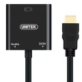 Unitek HDMI Micro - HDMI HDMI - D-Sub (VGA) + Jack 3.5mm HDMI Mini - HDMI czarny