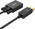 Unitek DisplayPort - D-Sub (VGA) czarny