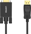 Unitek DisplayPort - D-Sub (VGA) czarny