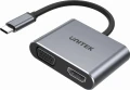 Unitek Adapter USB-C na HDMI 4K@60Hz i VGA FullHD