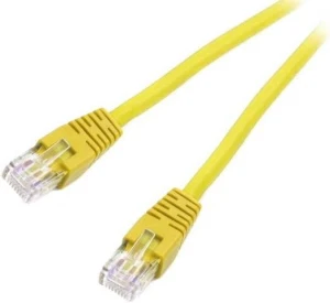 Gembird RJ-45/RJ-45, kat. 6, U/UTP, 1m, żółty