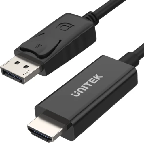 Unitek DisplayPort - HDMI 1.8m czarny