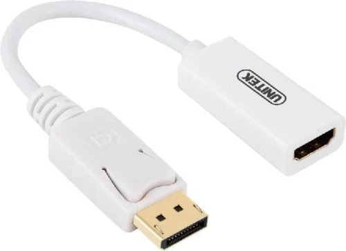 Unitek DisplayPort - HDMI biały