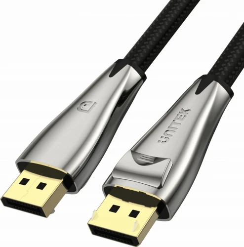Unitek DisplayPort - DisplayPort 1m srebrny