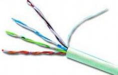 Gembird UTP KAT 5e drut AWG24 100m szary UPC-5004E-SOL/100