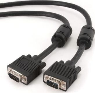 Gembird D-Sub (VGA) - D-Sub (VGA) 10m czarny
