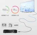 Unitek HDMI - HDMI 30m czarny