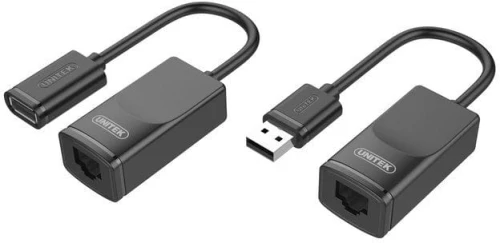 Unitek Y-UE01001 USB - RJ45 Czarny
