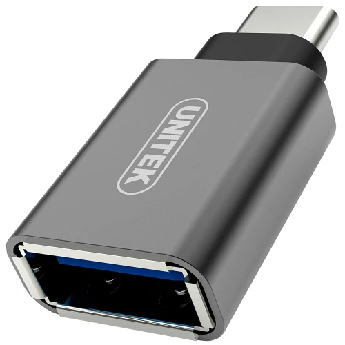 Unitek USB-C - USB Srebrny