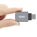 Unitek USB-C - USB Srebrny