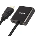Unitek HDMI - D-Sub (VGA) + Jack 3.5mm czarny