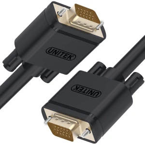 Unitek D-Sub (VGA) - D-Sub (VGA) 3m czarny