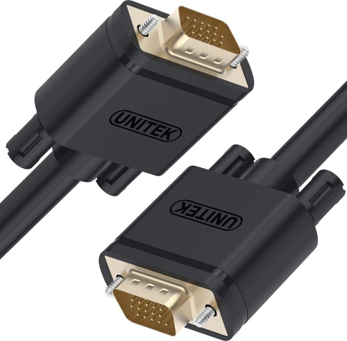 Unitek D-Sub (VGA) - D-Sub (VGA) 8m czarny