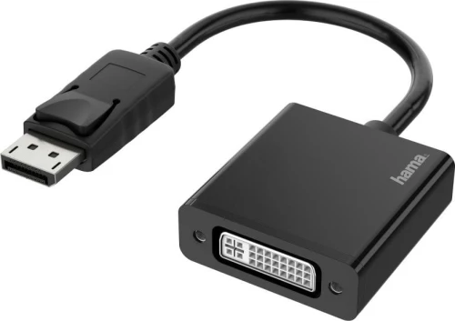 Hama DisplayPort - DVI-I czarny