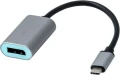 I-TEC USB-C - DisplayPort Srebrny