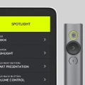 Logitech Spotlight Presentation Remote Szary