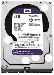 WD Purple 3TB 3,5'' 64MB SATAIII WD30PURZ