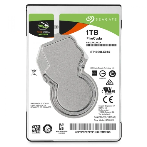 Dysk HDD Seagate Firecuda 1TB 2,5'' 128MB ST1000LX015