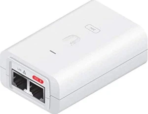 Ubiquiti POE Injector Ubiquiti 24VDC, 30W W POE-24-30W-G-WH