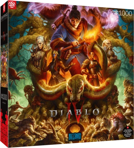 Gaming Puzzle: Diablo IV: Horadrim Puzzle 1000 elementów