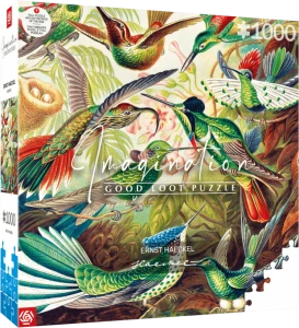 Puzzle Imagination: Ernst Haeckel Kolibry 1000 elementów