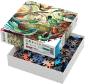 Puzzle Imagination: Ernst Haeckel Kolibry 1000 elementów