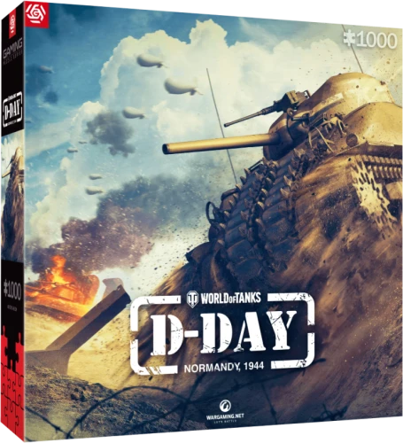 Gaming Puzzle: World of Tanks D-Day Puzzle 1000 elementów