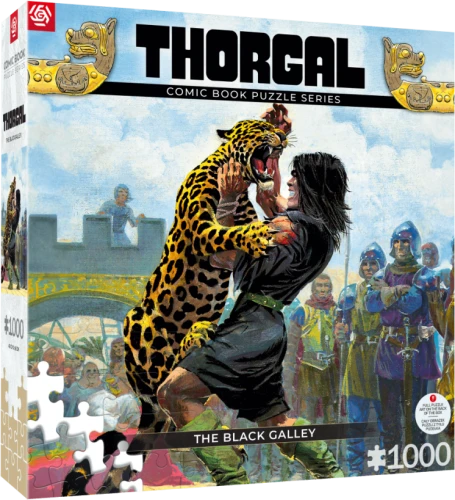 Puzzle Comic Book: Thorgal Czarna Galera 1000 elementów