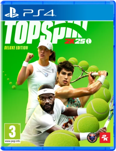 PS4 Top Spin 2K25 Deluxe Edition