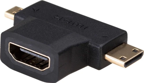 Akyga HDMI Micro - HDMI Mini - HDMI czarny