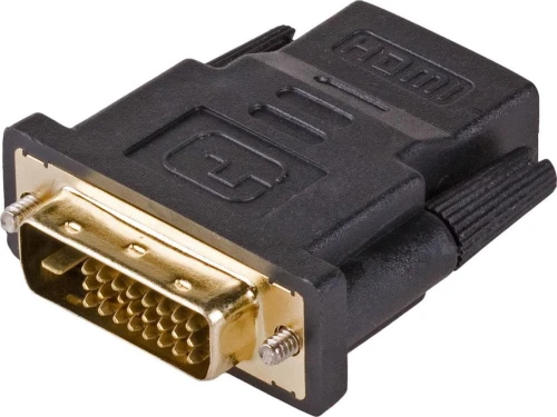 Akyga HDMI - DVI-D czarny