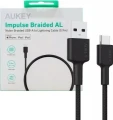 Aukey CB-CD30 USB-A - USB-C 0.9 m Czarny