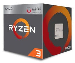 Procesor AMD Ryzen 3 3200G 3,6GHz AM4 YD3200C5FHBOX