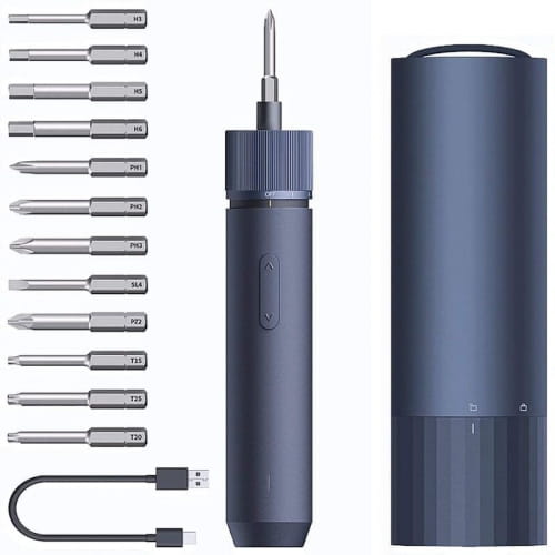 Xiaomi Mi Hoto 3.6V Cordless Screwdriver Śrubokręt elektryczny + 12 bitów 3.6V