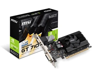 MSI GeForce GT710 2GB DDR3 64BIT DVI/HDMI/HDCP