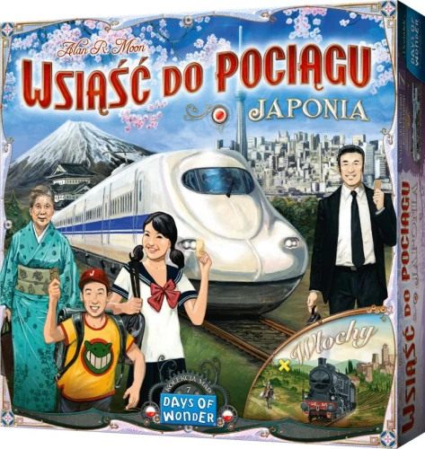 Rebel Wsiąść do Pociągu: Kolekcja Map 7 Japonia i Włochy
