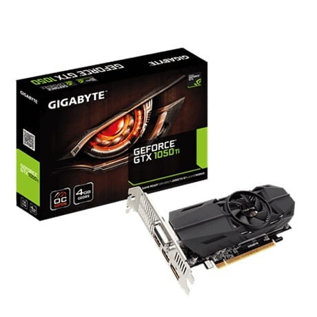 Gigabyte Karta graficzna GeForce GTX 1050 Ti OC 4GB DDR5 128BIT 2HDMI/DP/DVI-D