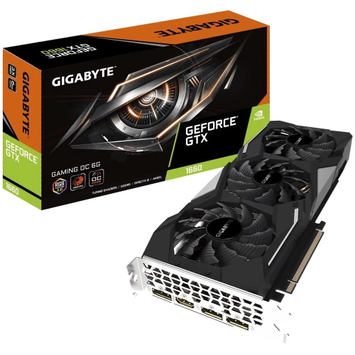 Gigabyte Karta graficzna GeForce GTX 1660 GAMING OC HDMI/3DP