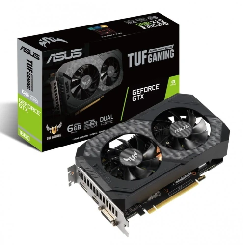 Karta graficzna Asus TUF GeForce GTX 1660 Gaming 6GB GDDR5 TUF GTX1660-6G-GAMING
