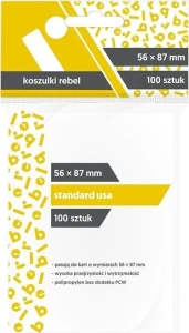Rebel Koszulki na Karty Standard USA 100 szt 56 x 87 mm uniwersalny