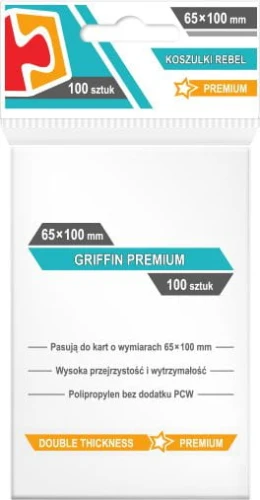 Rebel Koszulki Griffin Premium 65x100 (100szt)