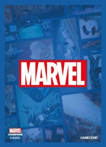 Gamegenic: MARVEL Art Sleeves  Blue 50+1 szt.