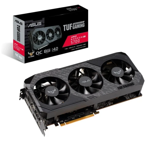 Asus Karta graficzna Radeon TUF RX 5700 O8G GAMING GDDR6 256BIT HDMI/3DP