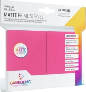 Gamegenic: Matte Prime CCG Sleeves 66x91mm Pink
