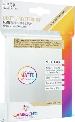 Gamegenic: Matte Dixit Sleeves 81x122mm
