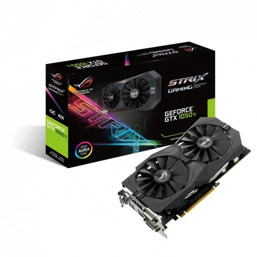 Asus Karta graficzna GeForce GTX 1050 TI O 4GB 128BIT DVI/HDMI/DP